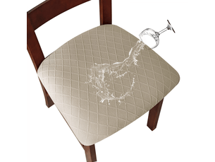 Housses de siège de chaise de salle à manger imperméables, housses de siège de chaise de salle à manger élastiques jacquard lavables, housses de sièg, multicolore