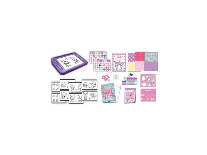  Table lumineuse dessin pour enfants 5+ my melody et kuromi kit de traçage LIS8008324119684 - Conforama C