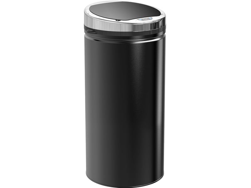  Poubelle automatique 30,5x30,5x68 cm – noire – capteur infrarouge, couvercle sans contact, capacité 42 l  - Conforama A