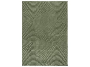 Tapis moderne en polypropylène vert, 122 x 183 cm