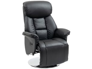 Fauteuil relax manuel  ULEVR Simili noir