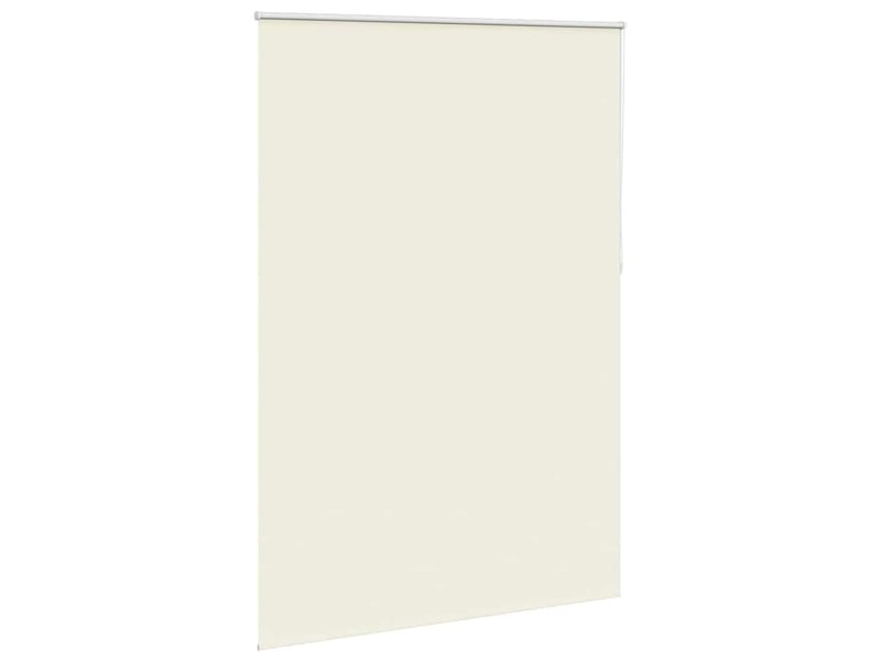 Store enrouleur occultant, store à rouleau 144,4 x 230 cm, largeur du tissu 140 cm, blanc cassé cf45434 - Conforama C