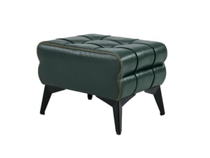 Pouf / repose pied <strong>MAISENTIEL</strong> <strong></strong> vert