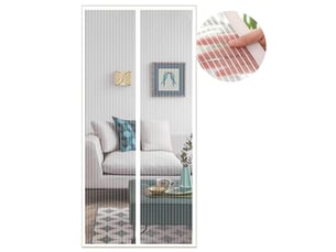 Magnétique moustiquaire pour porte 130x220 cm