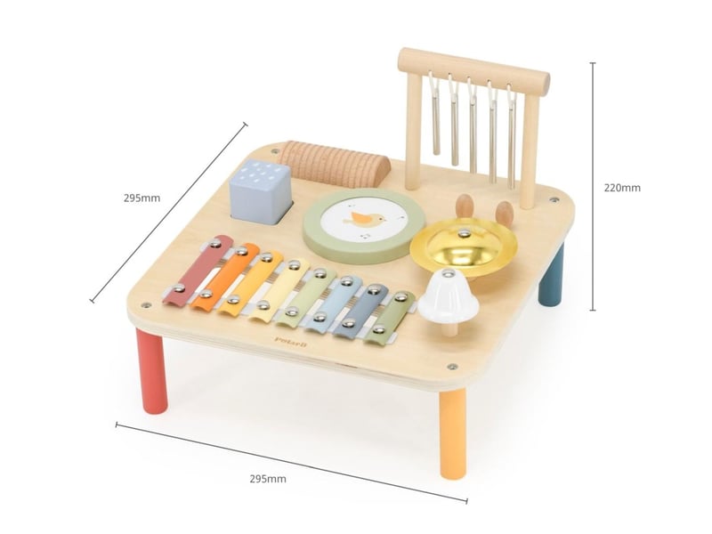  Table musicale viga 44277 polarb - premiers instruments en bois 6971608442773 - Conforama B