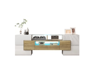Meuble tv coloris bicolore 145 cm MODENVIE  