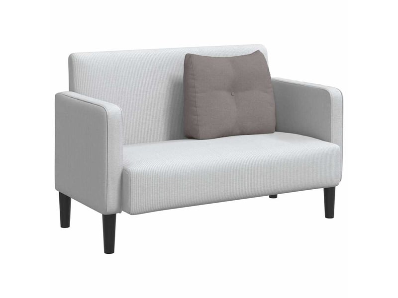  Coussin de dos, coussin de dossier taupe 60 x 24 x 50 cm tissu cf55032  - Conforama C