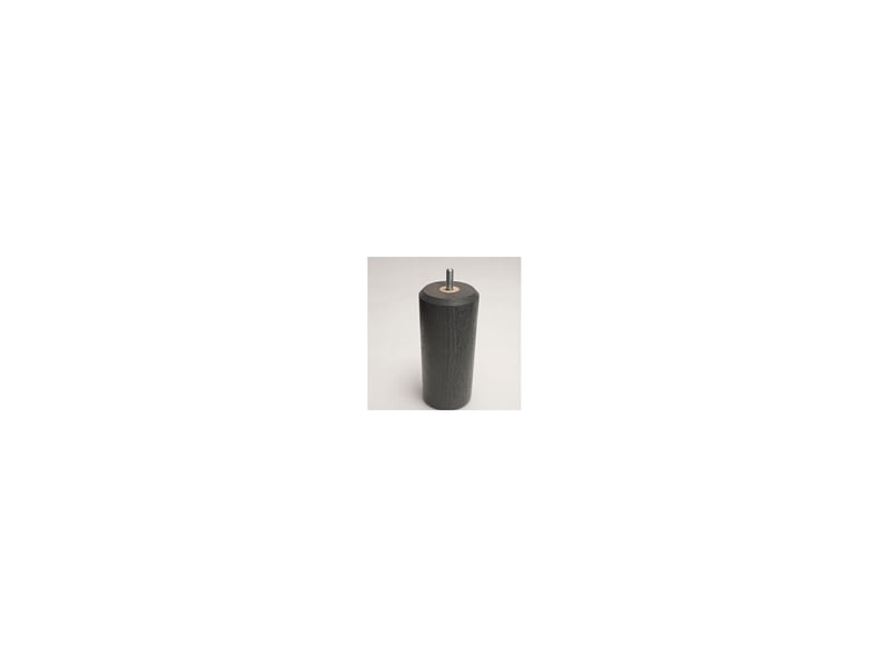  Pieds de sommier cylindriques anthracite 4 pieces diametre 70 mm hauteur 200 mm vis 8 mm 8238464 - Conforama B