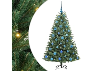 Sapin de noël artificiel, arbre de noël à branches articulées vert 150 cm shl1344
