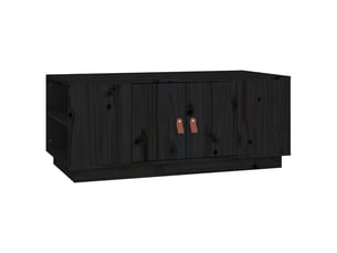 Table basse rectangulaire coloris noir  