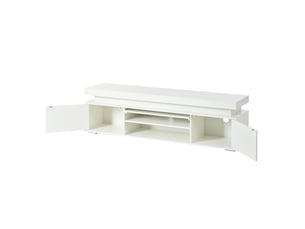 Meuble tv coloris blanc 150 cm   