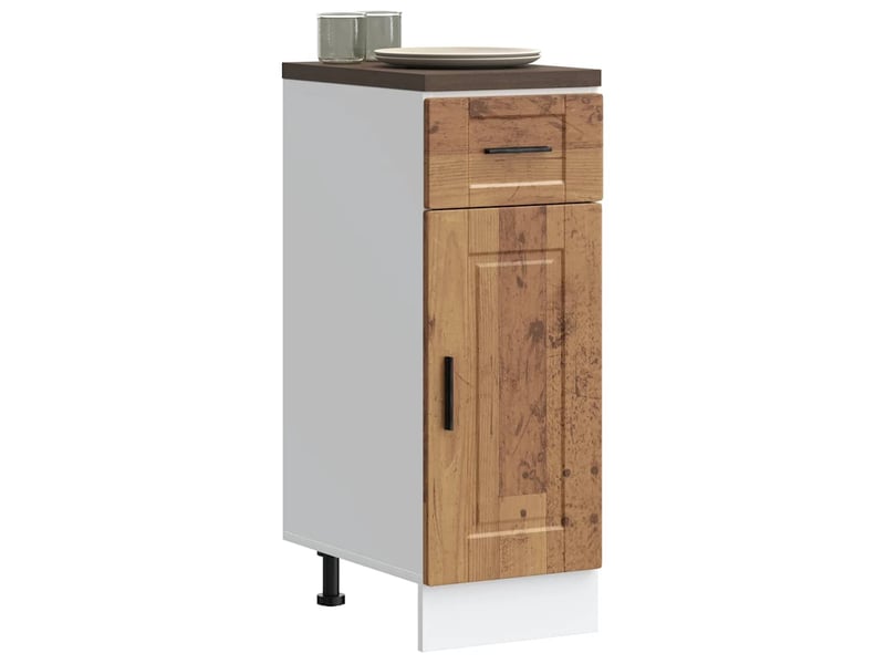  Meuble de rangement, armoire de cuisine porto vieux bois bois d'ingénierie shl4564  - Conforama B