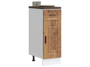 Meuble de rangement, armoire de cuisine porto vieux bois bois d'ingénierie shl4564