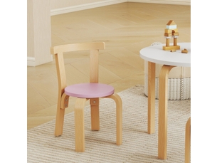 Ensemble table et 4 chaises pour enfant 60 x 60 x 50 cm, bois, coloris multicolore, pour 3 à 8 ans