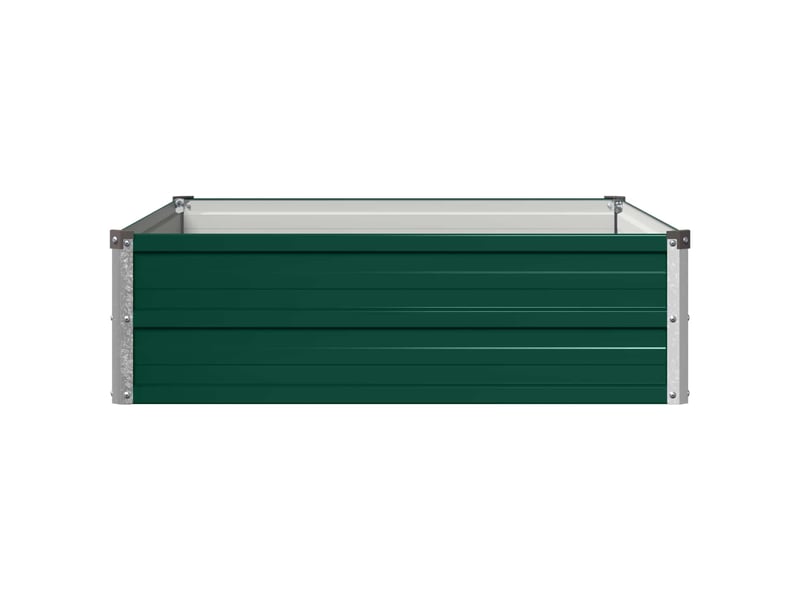  Jardinière - jardin surélevé vert 100 x 80 x 24 cm acier laminé à froid  - Conforama D