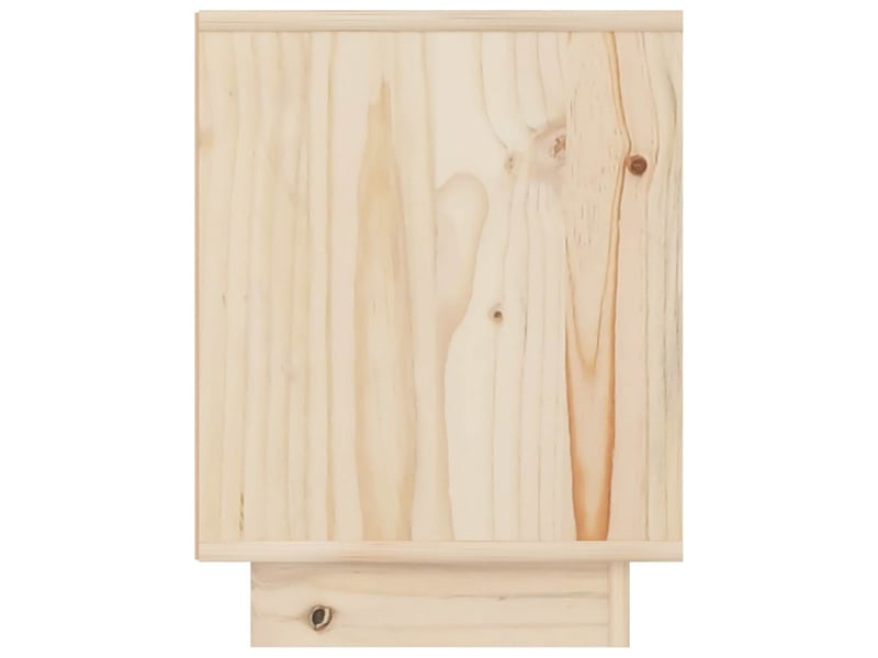  Lot de 2 tables de chevet - cabinet de chevet - table de nuit 40x30x40 cm bois de pin solide  - Conforama E