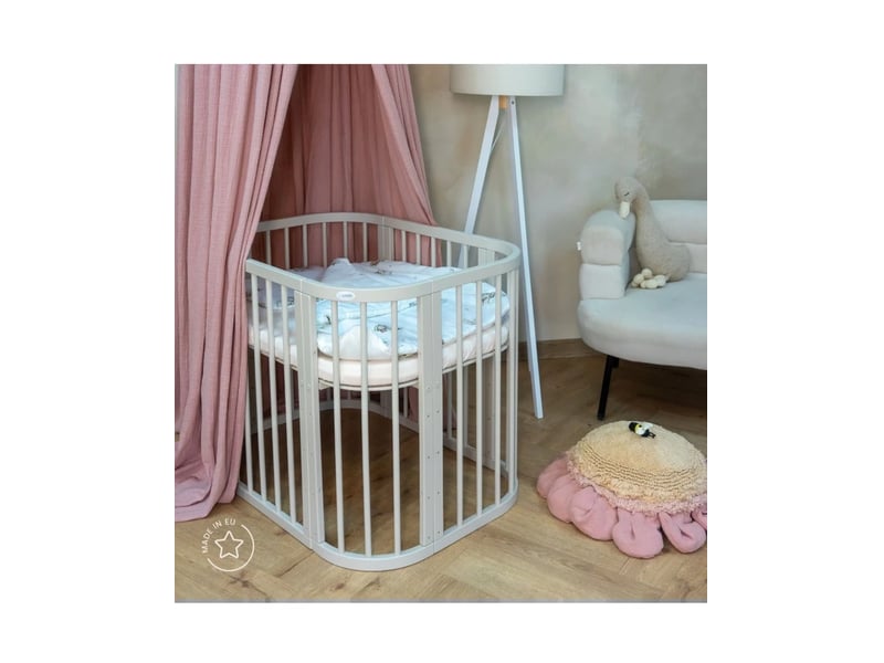 Lit bébé évolutif 5 en 1 - cachemire waldin W5-C - Conforama C