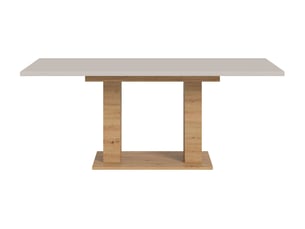 Table de salle à manger motion  (lxhxp : env. 150x76x90 cm) avec plateau cachemire pied en u chêne artisan