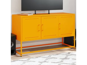 Meuble tv coloris jaune 100.5 cm <strong></strong>  <strong></strong>