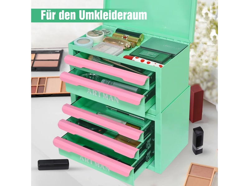  Organisateur en acier à 5 tiroirs 28.5 x 15.8 x 32 cm W3655P454019 - Conforama E