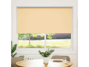 Store enrouleur occultant, store à rouleau 144,4 x 175 cm, largeur du tissu 140 cm, beige cf45427