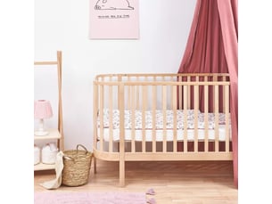 Lit bébé 90x190 cm 5904824377513 coloris marron