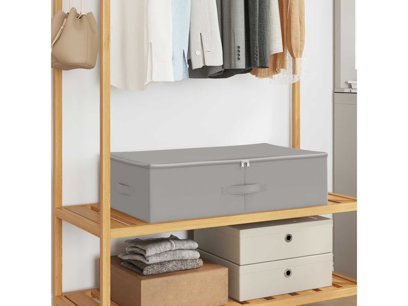  Boîte de rangement 6 pcs tissu intissé 70x40x18 cm 50,4 l shl17809  - Conforama B
