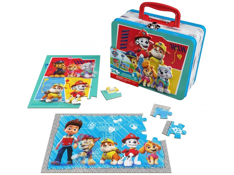  Grande valisette avec 2 puzzles lenticulaires pat pattrouille 6066800 - Conforama A