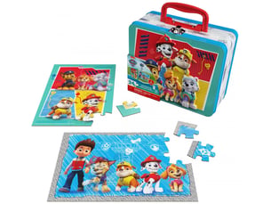 Grande valisette avec 2 puzzles lenticulaires pat pattrouille