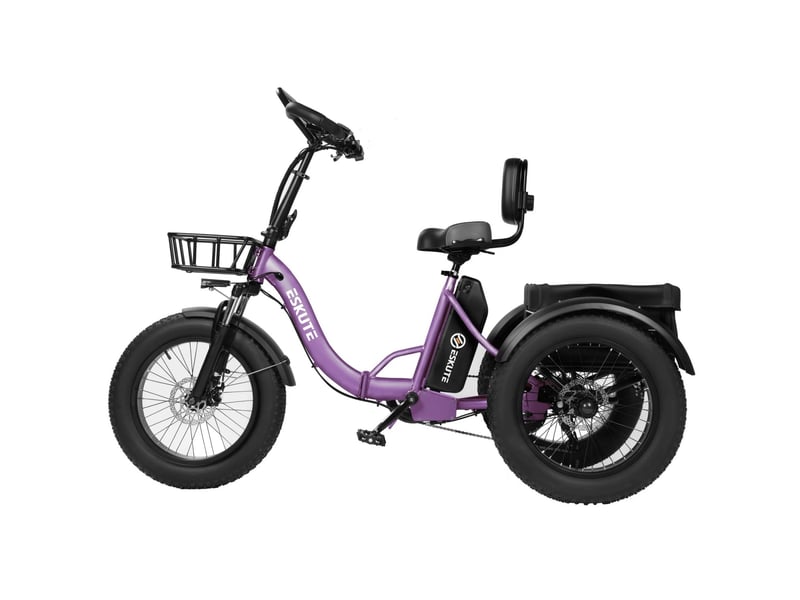 Eskute t302 pro vélo électrique 250w 48v20,8ah pliable violet - Conforama C