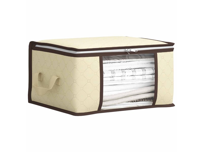  Boîte de rangement avec fenêtre latérale transparente 2 pcs shl86954  - Conforama C