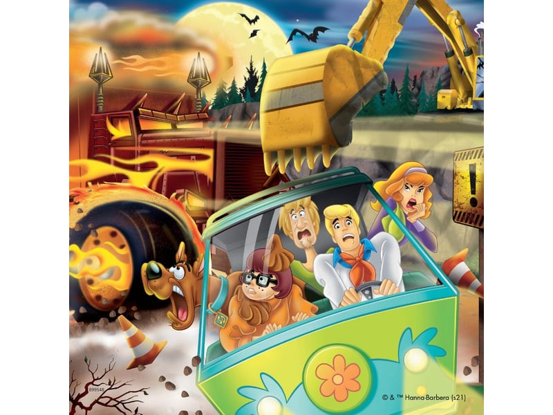  Puzzles 3x49 pieces - les aventures de scooby-doo 52424 - Conforama D