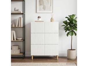 Armoire de rangement bureau, armoire à tiroirs 66 x 34,5 x 90 cm bois d'ingénierie shl9131