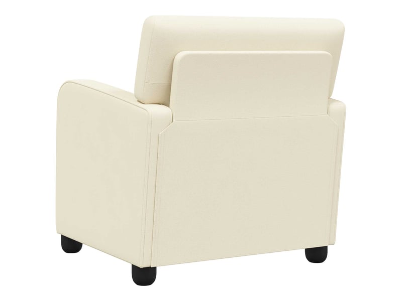  Vidaxl fauteuil crème velours  - Conforama E