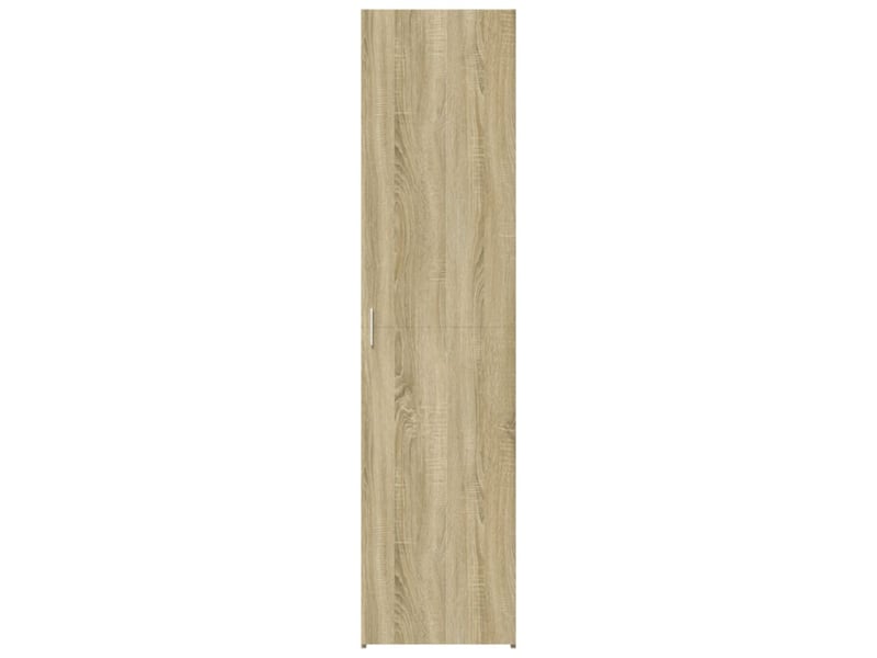  Buffet haut, buffet de rangement chêne sonoma 50x42,5x185 cm bois d'ingénierie  - Conforama C