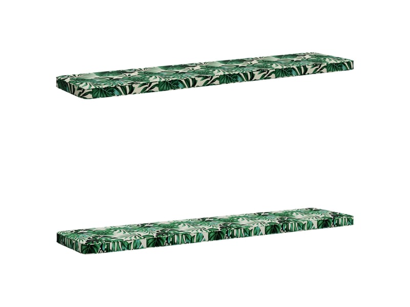  Lot de 2 coussins de banc, coussins d'assise vught 100 % polyester cf57711  - Conforama A