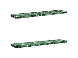 Lot de 2 coussins de banc, coussins d'assise vught 100 % polyester cf57711
