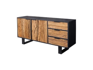 Buffet 2 porte(s) 3 tiroir(s) MEUBLORAMA - 150 cm coloris bois clair