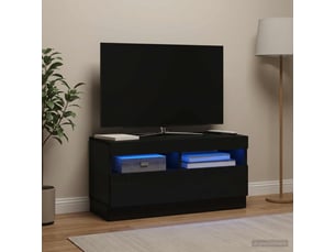 Meuble tv coloris noir 1 cm <strong></strong>  <strong></strong>