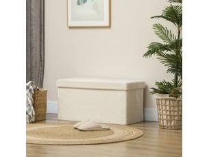 Banquette lit convertible couchage Occasionnel <strong>FLORAGRACE</strong> <strong></strong> blanc
