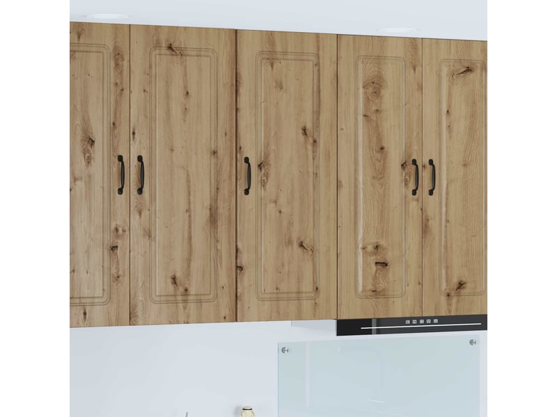  Meuble mural de cuisine | armoire de cuisine chêne artisanal shl9945  - Conforama B