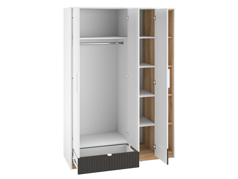  Selsey torino - armoire - 138 cm - blanc Torino - Conforama D