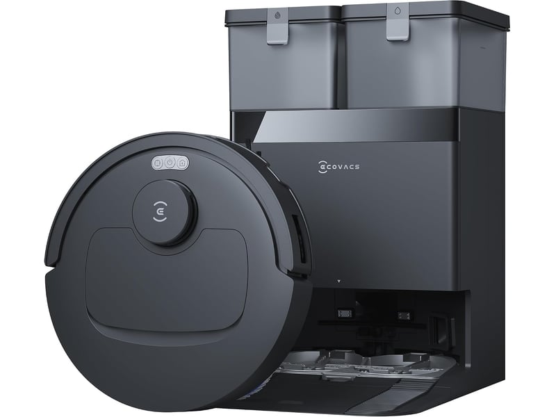  ECOVACS DEEBOT T30e Omni Robot Aspirateur Laveur, 25000Pa, ZeroTangle 3.0, Triple V, Station Omni 25000Pa, ZeroTangle 3.0 - Conforama A
