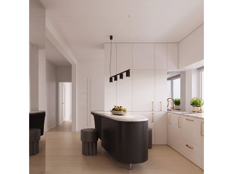  Lustre rayo 4 noir aluminium moderne 208x122x6cm SL.3172 - Conforama C