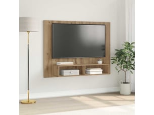 Meuble tv coloris marron 120 cm <strong></strong>  <strong></strong>