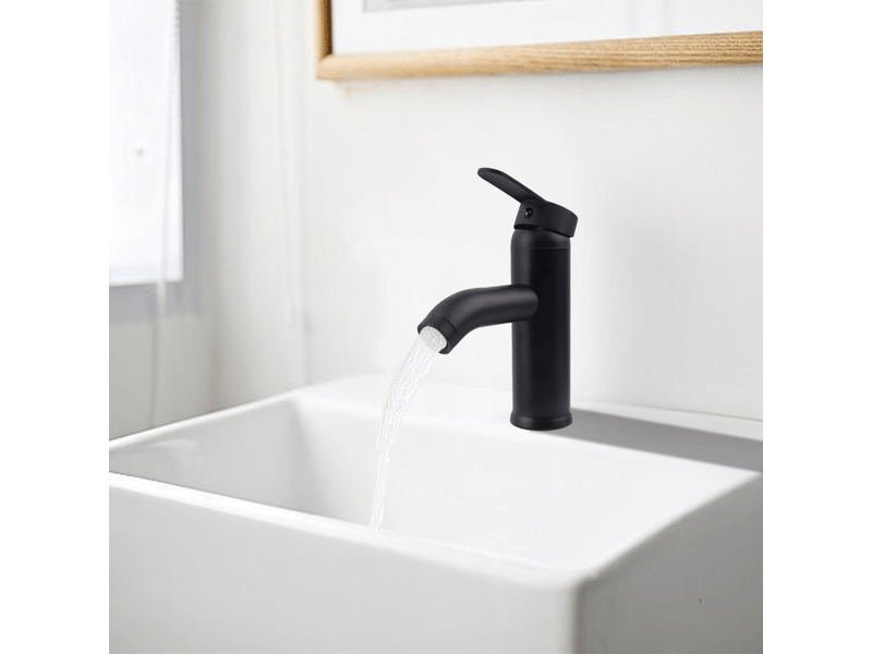  Robinet mélangeur en acier inoxydable 304 - robinet de lavabo de salle de bain (avec tuyau) + robinet mélangeur de cuisine  - Conforama E