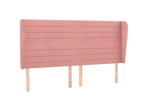 Tete de lit A poser largeur 203 cm rose