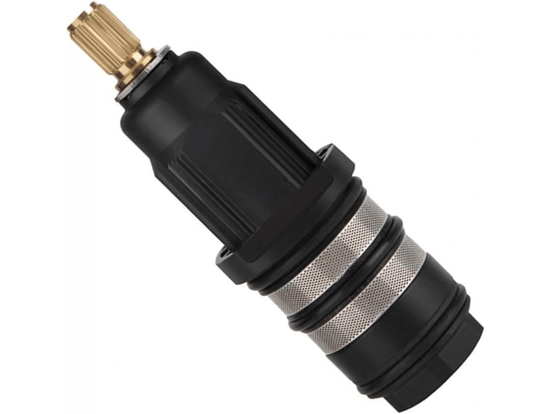  Thermostat à serpentin en laiton, thermostat à noyau de soupape remplaçable, noyau de soupape pour eau chaude et froide  - Conforama E