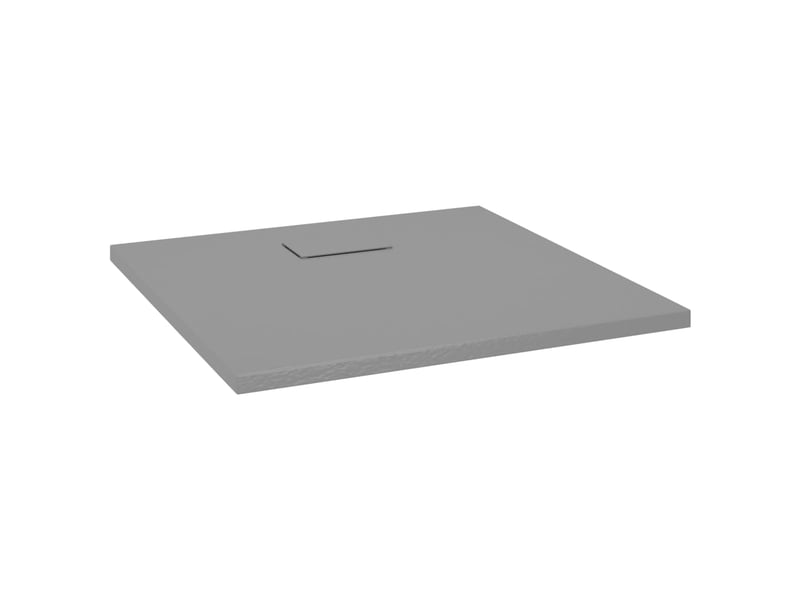  Receveur de douche salle de bain smc 90 x 90 cm gris 02_0001975  - Conforama A