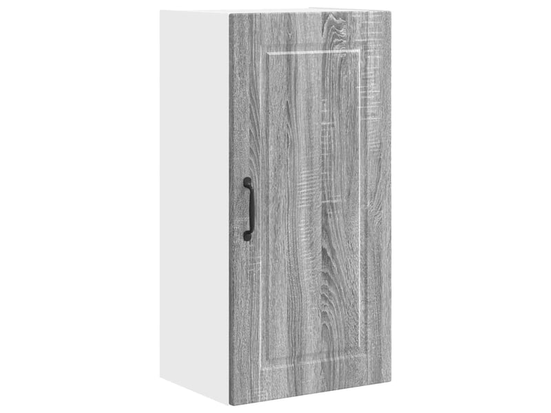 Meuble mural de cuisine, armoire de cuisine gris sonoma 40x31x80cm - Conforama A